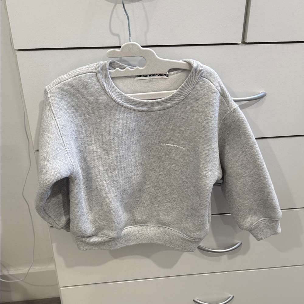 Alexander Wang Gray Kids Sweater